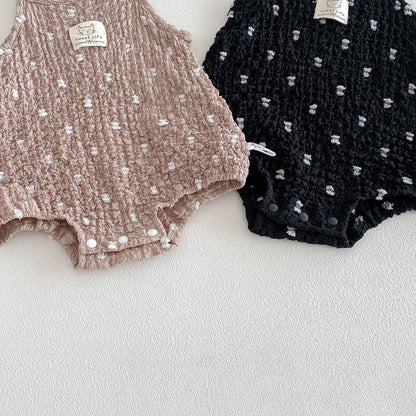 Summer Arrival Baby Girls Sleeveless Ruffle Design Strap Bodysuit, MyKids-USA®, Bodysuits, MyKids-USA -  -  -  -  -  -  - .