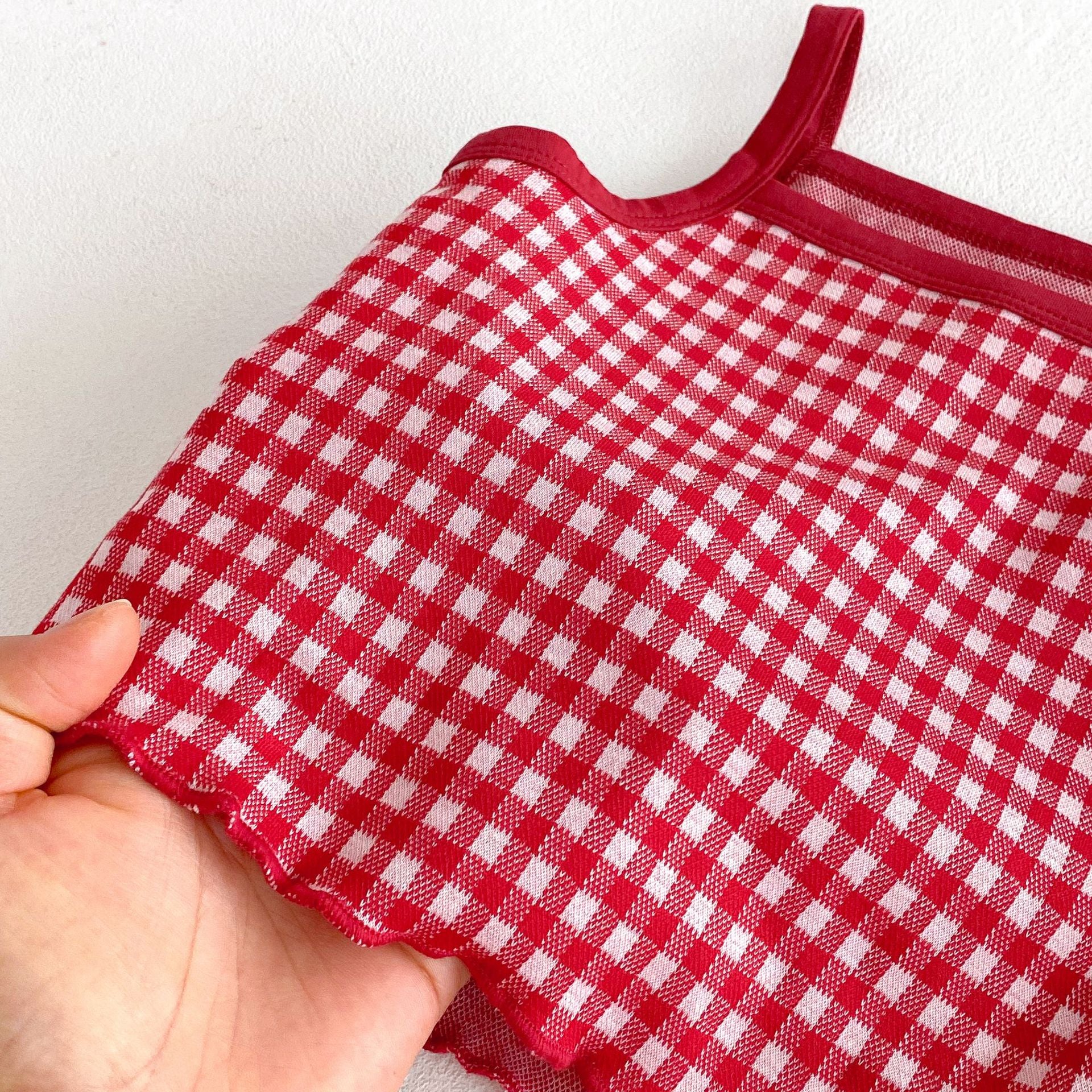 Summer Baby Kids Girls Sleeveless Plaid Vest and Bloomers Clothing Set, MyKids-USA®, Baby & Toddler Outfits, MyKids-USA -  -  -  -  -  -  - .