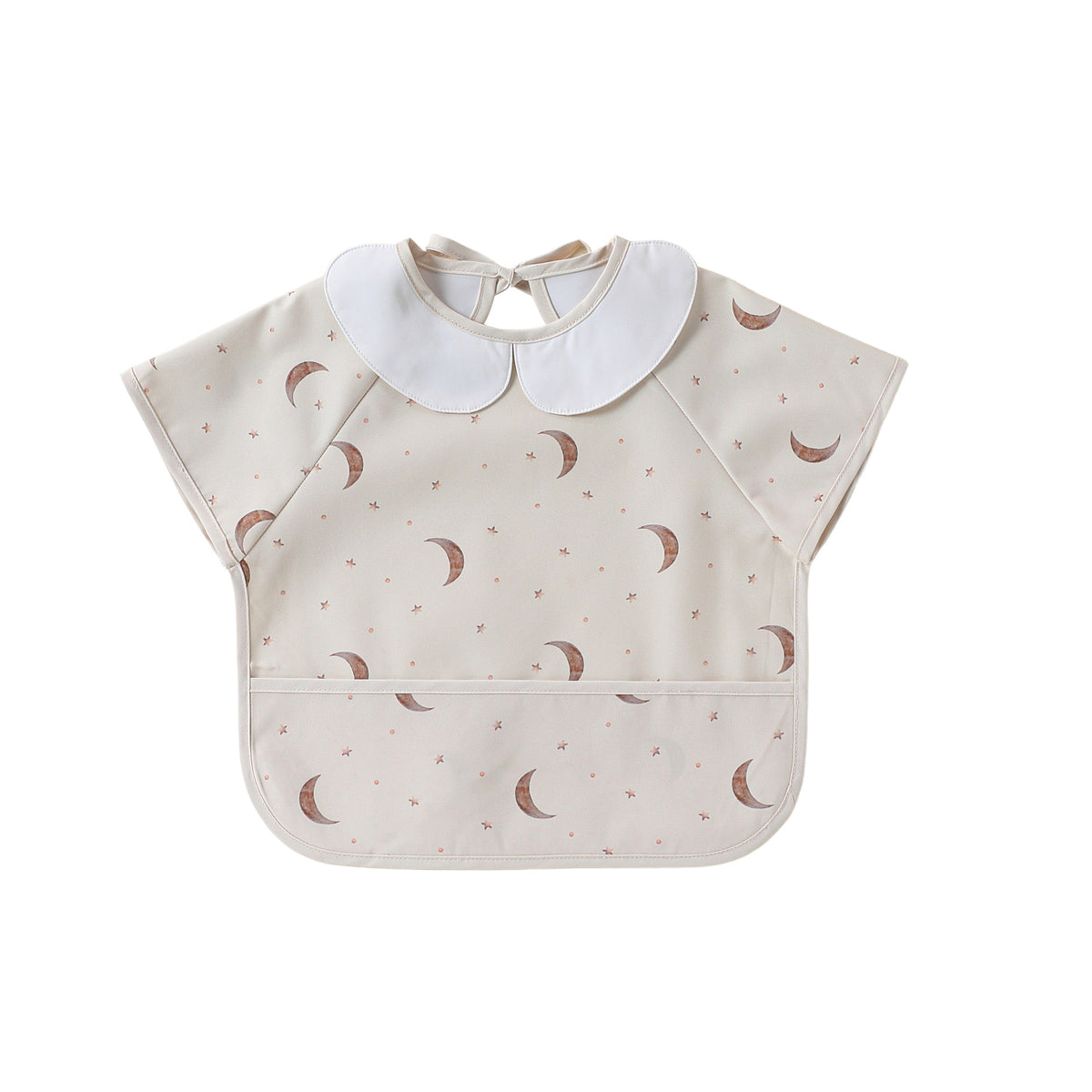 MyKids-USA® Unisex Baby Waterproof Bib Apron with Collar
