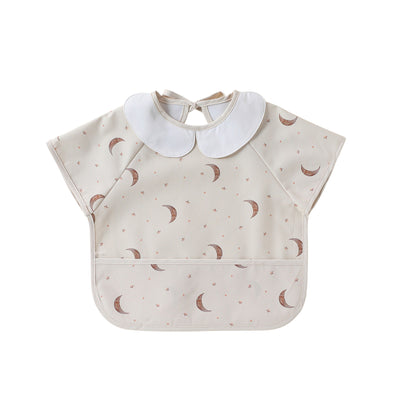 MyKids-USA® Unisex Baby Waterproof Bib Apron with Collar