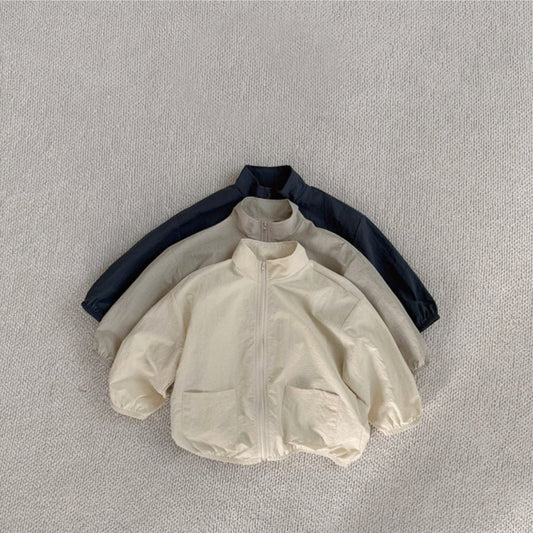 MyKids-USA® Autumn Arrival Kids Stand Collar Windproof Jacket