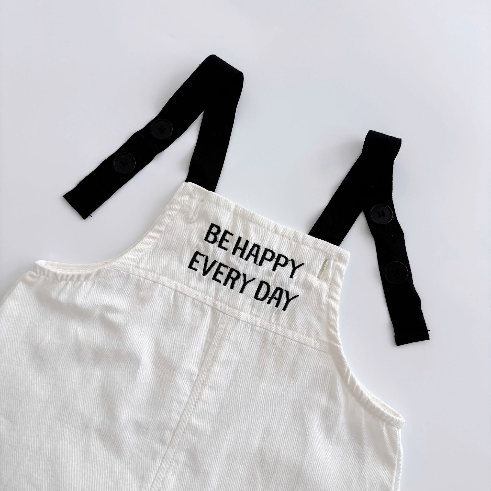 Summer Hot Selling Baby Kids Unisex Sleeveless Letters Embroidered Strap Overalls and Striped Vest Clothing Set, MyKids-USA®, Baby & Toddler Outfits, MyKids-USA -  -  -  -  -  -  - 