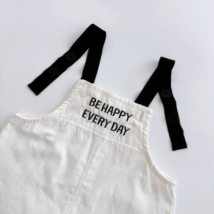 Summer Hot Selling Baby Kids Unisex Sleeveless Letters Embroidered Strap Overalls and Striped Vest Clothing Set, MyKids-USA®, Baby & Toddler Outfits, MyKids-USA -  -  -  -  -  -  - 