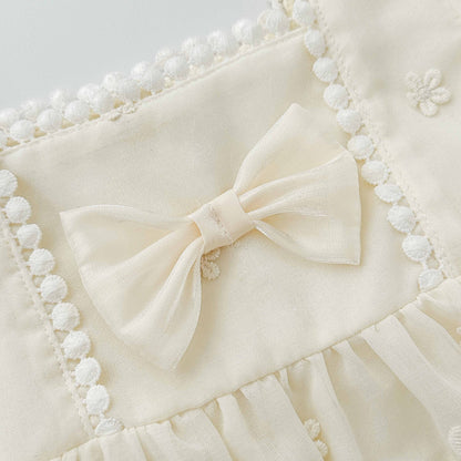 Summer Arrival Baby Girls Cute Short Sleeves Flowers Pattern Decorated Onesies, MyKids-USA®, Baby One-Pieces, MyKids-USA -  -  -  -  -  -  - 