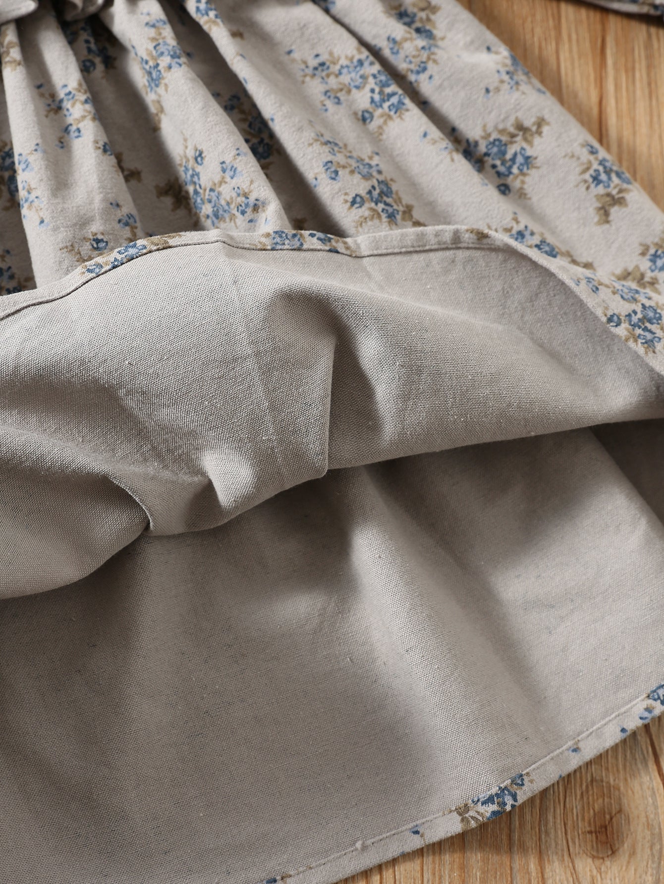 Autumn Arrival Baby Kids Girls Floral Pattern Long Sleeves Ruffle Neck Dress, MyKids-USA®, Baby & Toddler Dresses, MyKids-USA -  -  -  -  -  -  - 