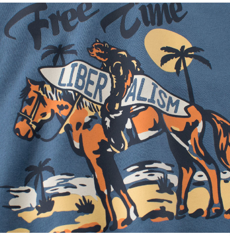 Summer Boys’ Cartoon and Letters Pattern T-shirt in European and American Style, MyKids-USA®, Baby & Toddler Tops, MyKids-USA -  -  -  -  -  -  - 