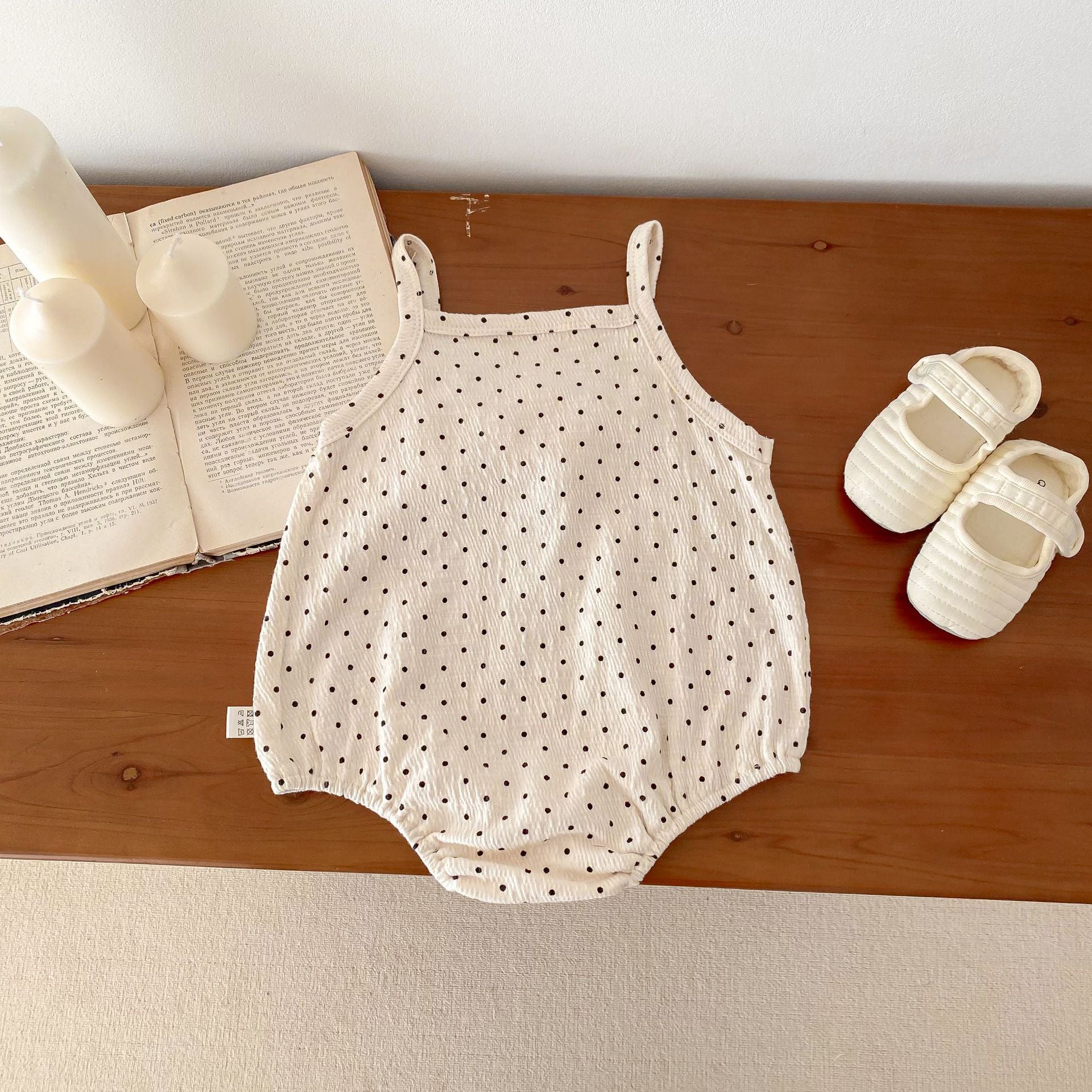 Summer Arrival Baby Boys and Girls Sleeveless Striped or Dots Pattern Strap Bodysuit, MyKids-USA®, Baby One-Pieces, MyKids-USA -  -  -  -  -  -  - .