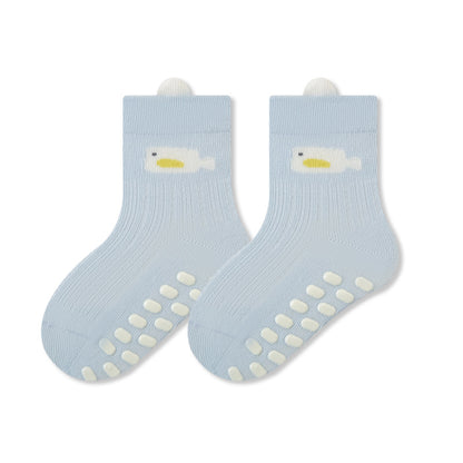 Summer and Spring Baby Kids Boys and Girls Breathable Cute Cartoon Pattern Socks, MyKids-USA®, Baby & Toddler Socks & Tights, MyKids-USA - Size/Age - S (0-1Y) - Color - Blue -  -  - TR2604272308-A.