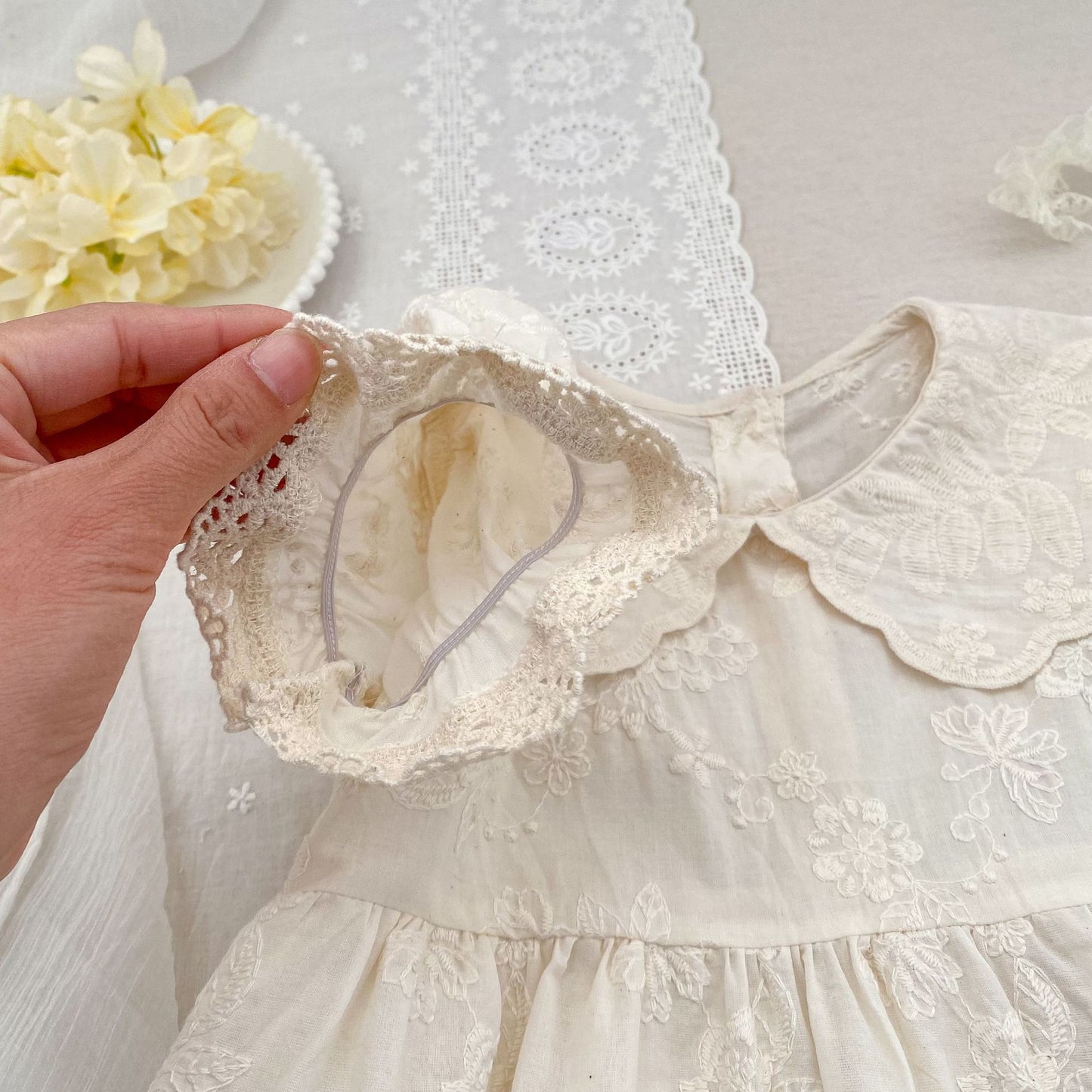 Arrival Summer Flowers Pattern Embroidered Baby Kids Girls Onesies and Dress – Princess Sister Matching Set, MyKids-USA®, Baby & Children's Outfits, MyKids-USA -  -  -  -  -  -  - .