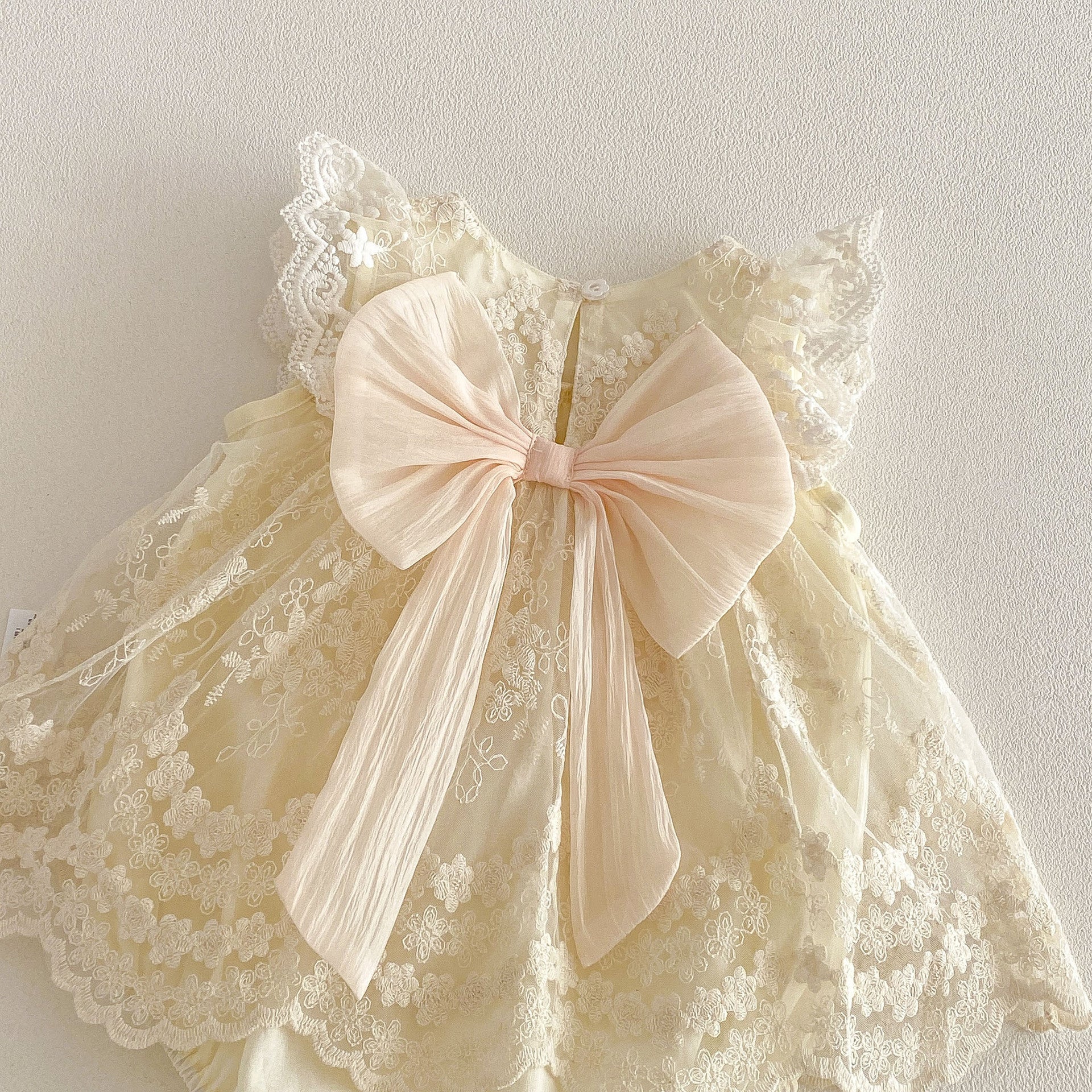 Arrival Summer Baby Kids Girls Fly Sleeves Floral Pattern Tulle Decorated Bodysuit, MyKids-USA®, Bodysuits, MyKids-USA -  -  -  -  -  -  - .
