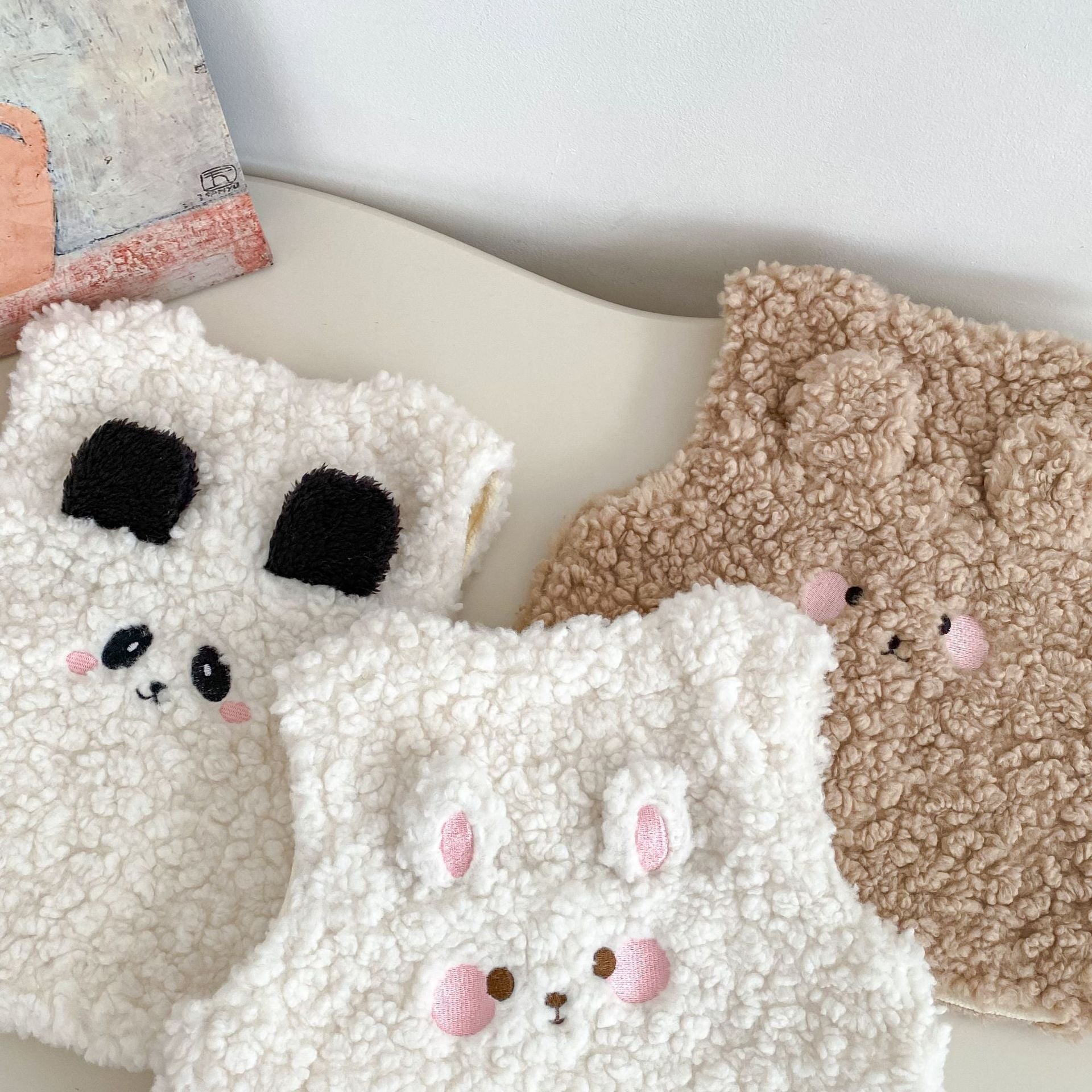 Arrival Winter and Autumn Baby Kids Unisex Cartoon Pattern Sleeveless Fluffy Vest, MyKids-USA®, Baby & Toddler Coats & Jackets, MyKids-USA -  -  -  -  -  -  - 