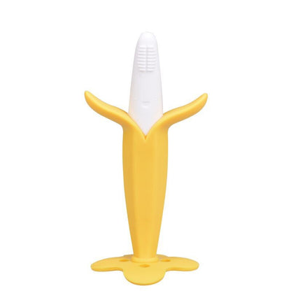 Baby Teething Toys – Banana & Corn Silicone Teething, MyKids-USA®, Teethers, MyKids-USA - Size/Age - Average Size (0-6Y） - Color - Beige -  -  - TR2508302208-F