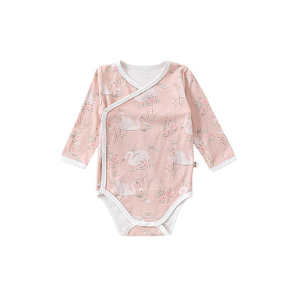 Autumn Hot Selling Baby Unisex Cartoon Animals Pattern Onesies with Hat, MyKids-USA®, Baby One-Pieces, MyKids-USA - Size/Age - 66 (3-6M) - Color - Pink -  -  - TR2408131120-C