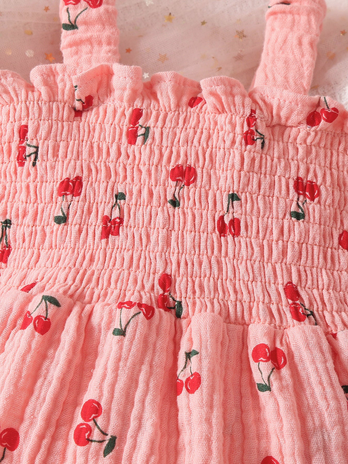 Design Summer Baby Kids Girls Sleeveless Fruits Pattern Bodysuit with Hat