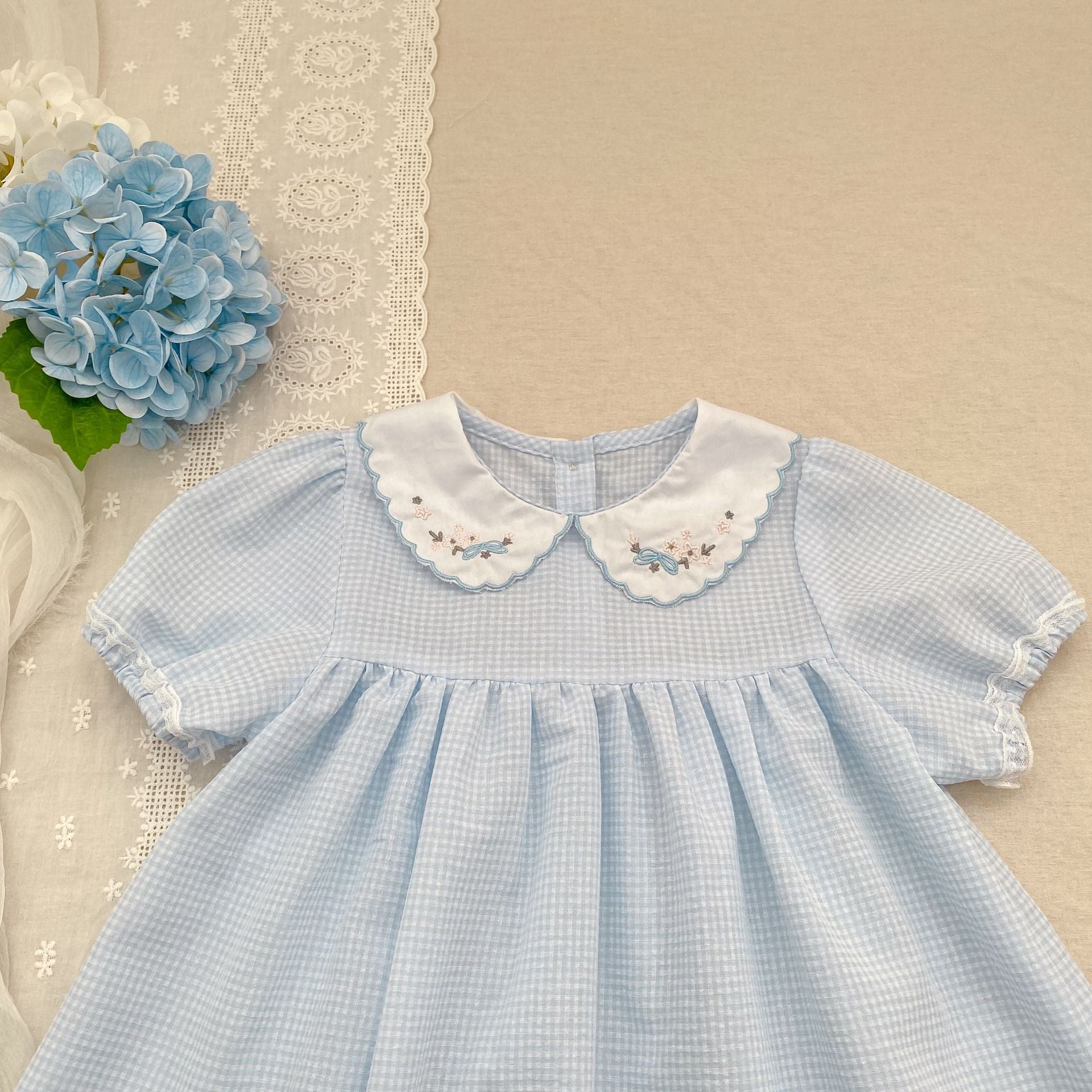 Summer Girls Plaid Pattern Color Patchwork Onesies and Dress – Princess Sister Matching Set, MyKids-USA®, Baby & Children's Outfits, MyKids-USA -  -  -  -  -  -  - .