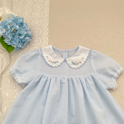 Summer Girls Plaid Pattern Color Patchwork Onesies and Dress – Princess Sister Matching Set, MyKids-USA®, Baby & Children's Outfits, MyKids-USA -  -  -  -  -  -  - .