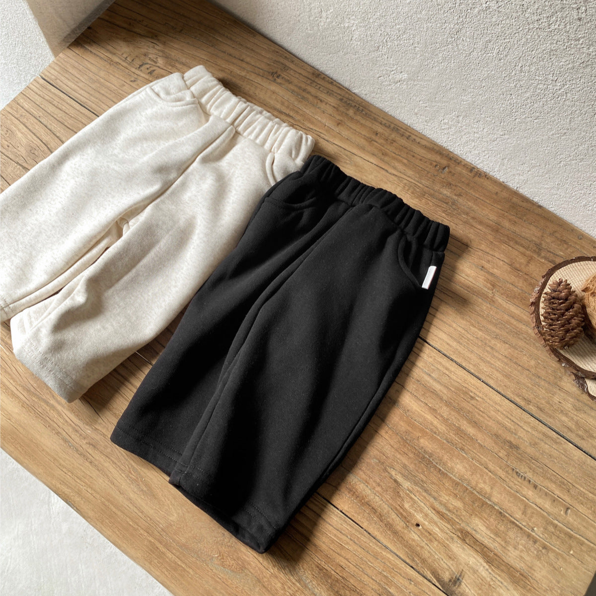 Baby Boy And Girl Solid Color Winter and Autumn Casual Thick Pants, MyKids-USA®, Trousers, MyKids-USA -  -  -  -  -  -  - .