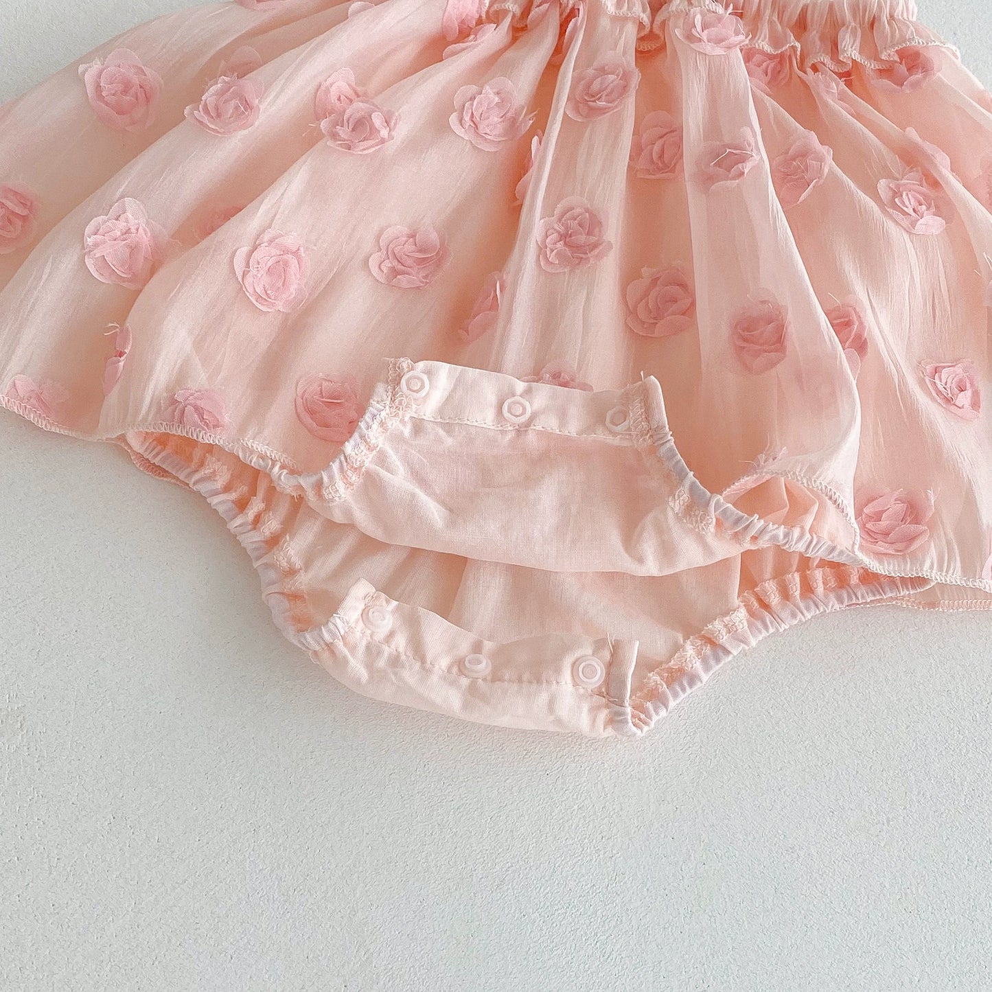 Summer Arrival Baby Girls Flowers Pattern Sleeveless Strap Onesies, MyKids-USA®, Baby One-Pieces, MyKids-USA -  -  -  -  -  -  - 