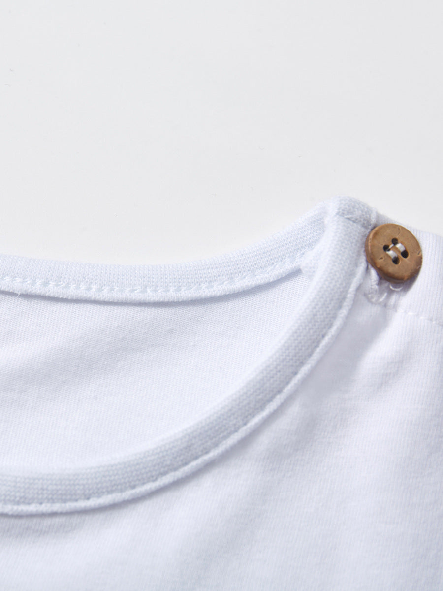 Girls’ Clothing Summer Collection – Dinosaurs And Plants Pattern Children’s T-Shirt Dress, MyKids-USA®, Baby & Toddler Tops, MyKids-USA -  -  -  -  -  -  - 