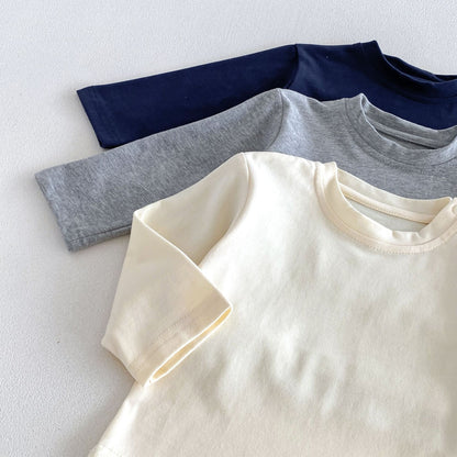 MyKids-USA® Autumn and Spring Arrival Solid Color Long Sleeves Sweatshirt for Kids