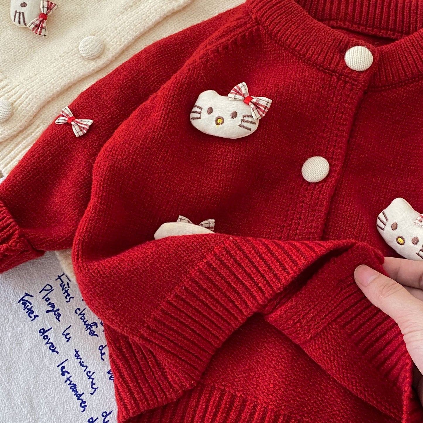 Autumn and Winter Arrival Baby Kids Girls Cartoon and Geometric Pattern Long Sleeves Casual Cardigan, MyKids-USA®, Cardigans, MyKids-USA -  -  -  -  -  -  - 