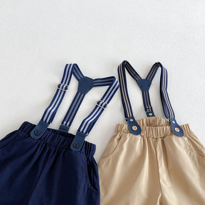 Arrival Summer Baby Kids Boys Short Sleeves Shirt and Strap Overalls Clothing Set, MyKids-USA®, Baby & Children's Outfits, MyKids-USA -  -  -  -  -  -  - .
