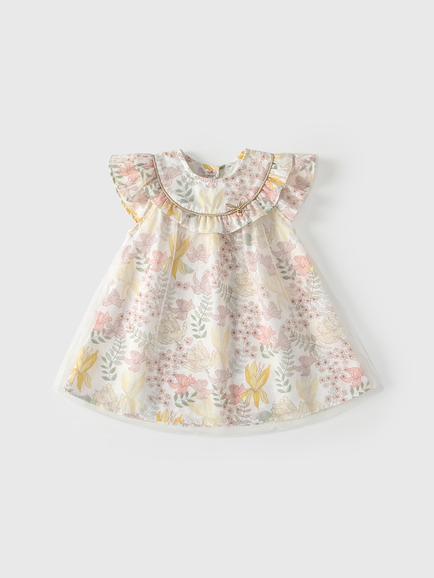 Summer Arrival Baby Girls Sleeveless Flowers Pattern Dress, MyKids-USA®, Baby & Children's Dresses, MyKids-USA -  -  -  -  -  -  - .