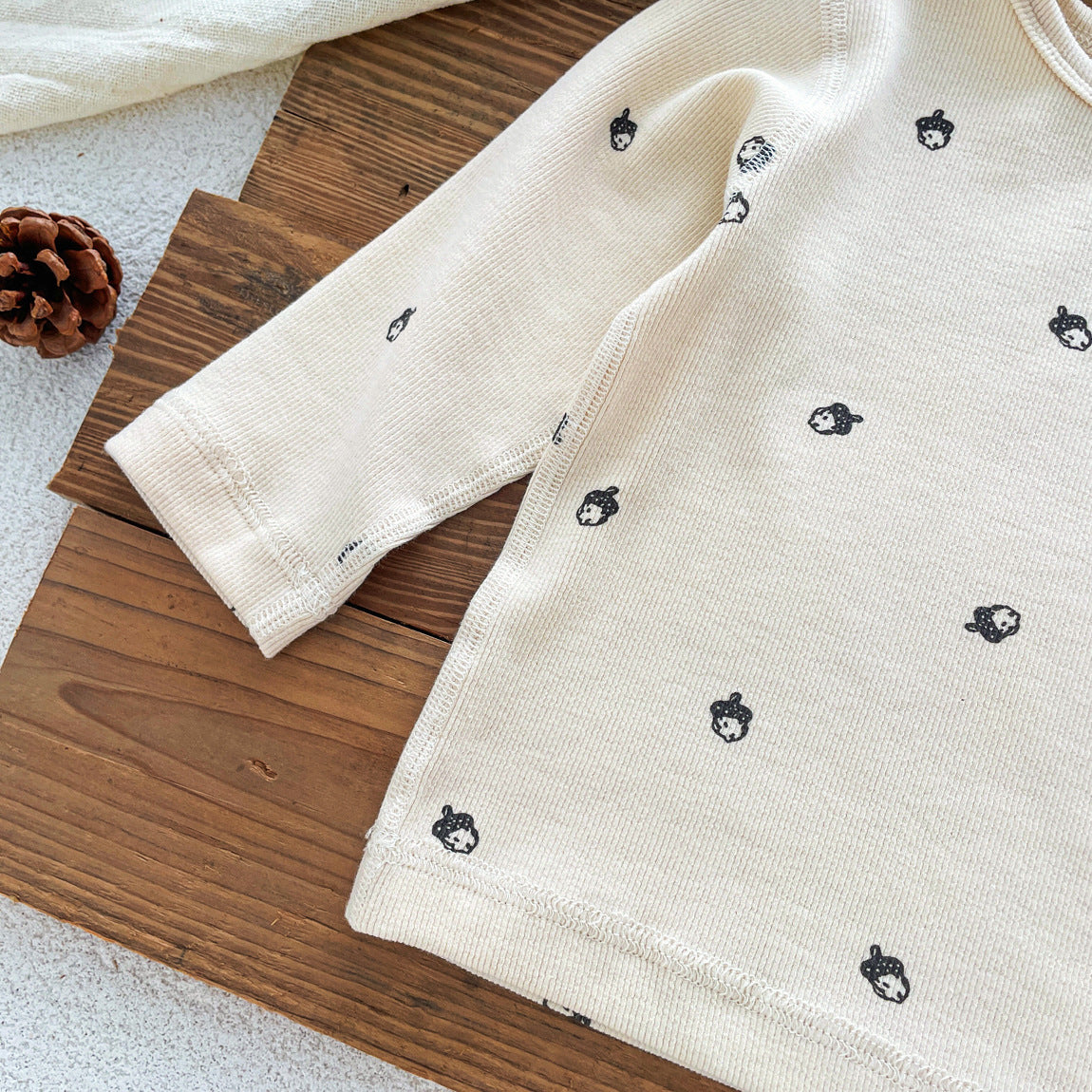 Autumn and Spring Baby Kids Long Sleeves Casual Nuts Pattern Top and Pants Clothing Set, MyKids-USA®, Baby & Toddler Outfits, MyKids-USA -  -  -  -  -  -  - .
