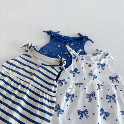 Summer Arrival Baby Sleeveless Cute Pattern Strap Rompers, MyKids-USA®, Baby One-Pieces, MyKids-USA -  -  -  -  -  -  - .
