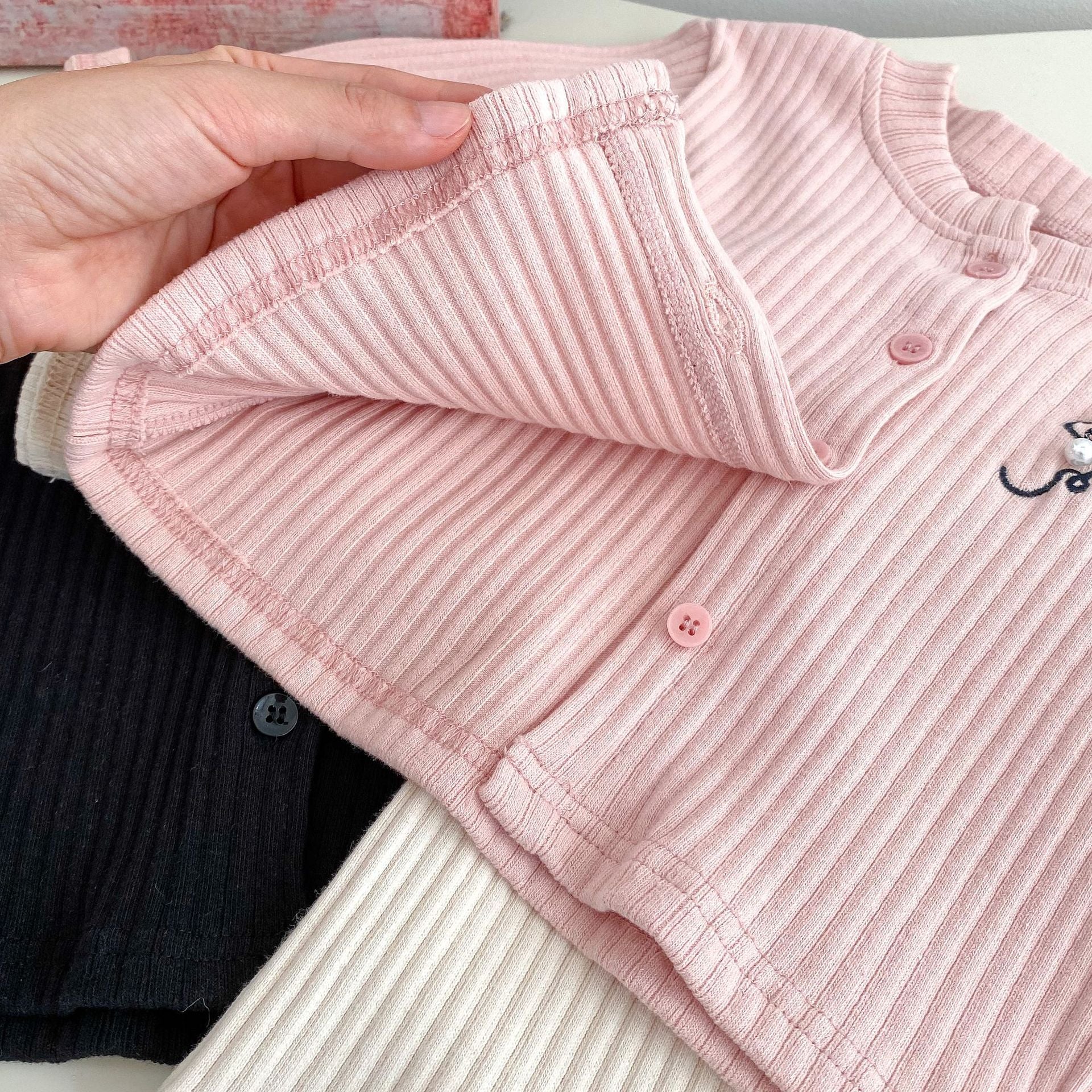 Spring and Autumn Kids Girls Cute Butterfly-bow Embroidered Long Sleeves Top and Pants Clothing Set, MyKids-USA®, Baby & Toddler Outfits, MyKids-USA -  -  -  -  -  -  - 