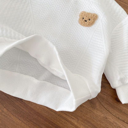 Autumn and Spring Baby Kids Long Sleeves Cute Teddy Bear Pattern Pullover and Pants Clothing Set, MyKids-USA®, Baby & Toddler Outfits, MyKids-USA -  -  -  -  -  -  - .