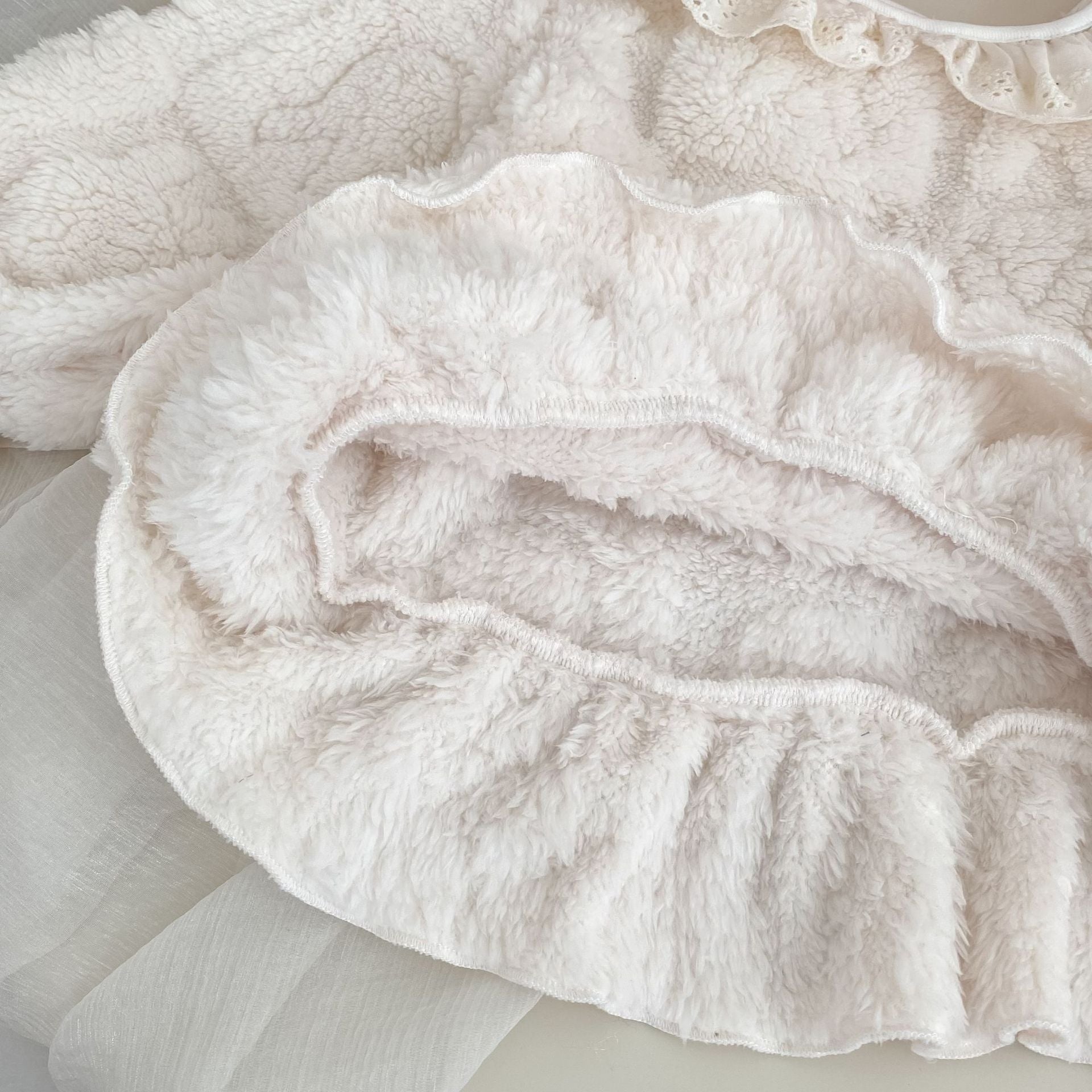 Winter Baby Kids Girls Long Sleeves Cute Rabbits Pattern Top and Pants Fluffy Warm Pajamas Clothing Set, MyKids-USA®, Pajamas, MyKids-USA -  -  -  -  -  -  - 