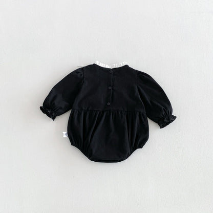 MyKids-USA® Autumn Arrival Baby Girls Long Sleeves Cute Color Patchwork Bodysuit