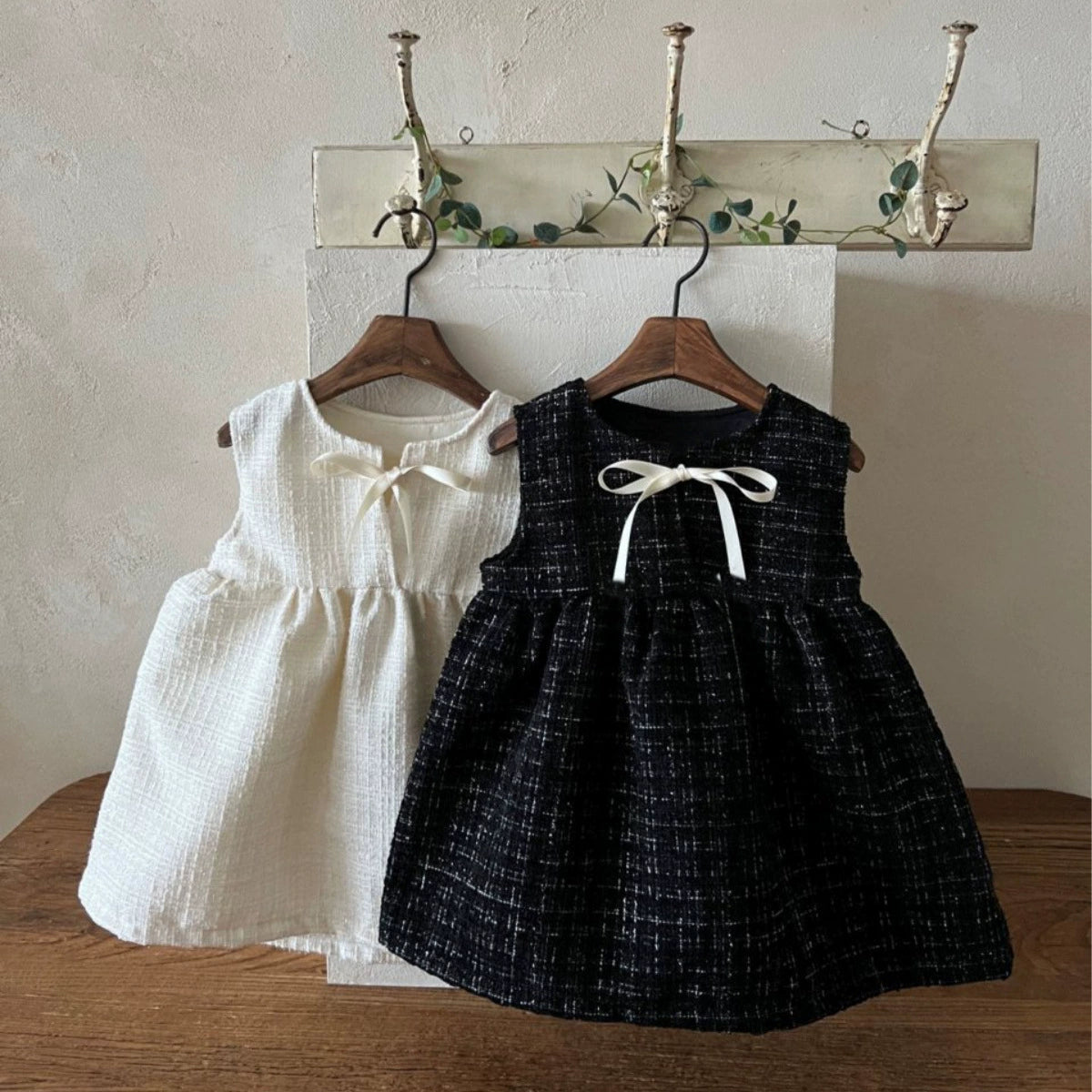 Autumn Hot Selling Baby Girls Butterfly-bows Decorated Sleeveless Princess Plaid Dress, MyKids-USA®, Baby & Toddler Dresses, MyKids-USA -  -  -  -  -  -  - 