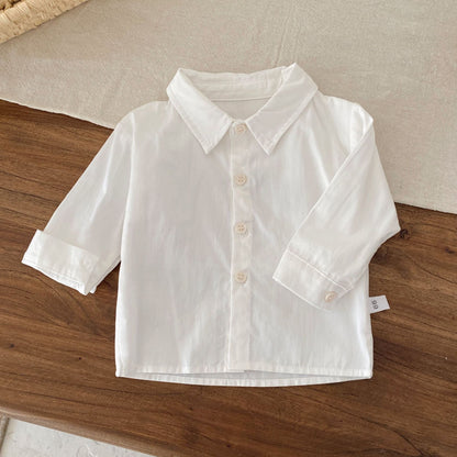 Winter and Autumn Baby Kids Girls Long Sleeves Solid Color Top Shirt, Knitted Pants and Cartoon Pattern Cardigan Clothing Set