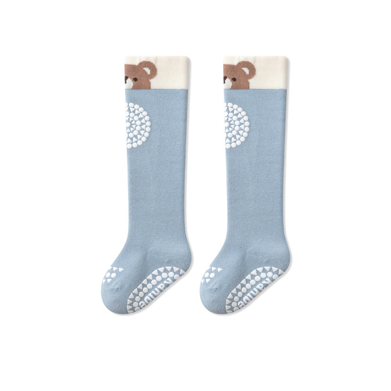 Autumn and Winter Baby Unisex Breathable Color Patchwork Cute Stockings, MyKids-USA®, Baby & Toddler Socks & Tights, MyKids-USA - Size/Age - S (0-1Y) - Color - Blue -  -  - TR2511222332-B