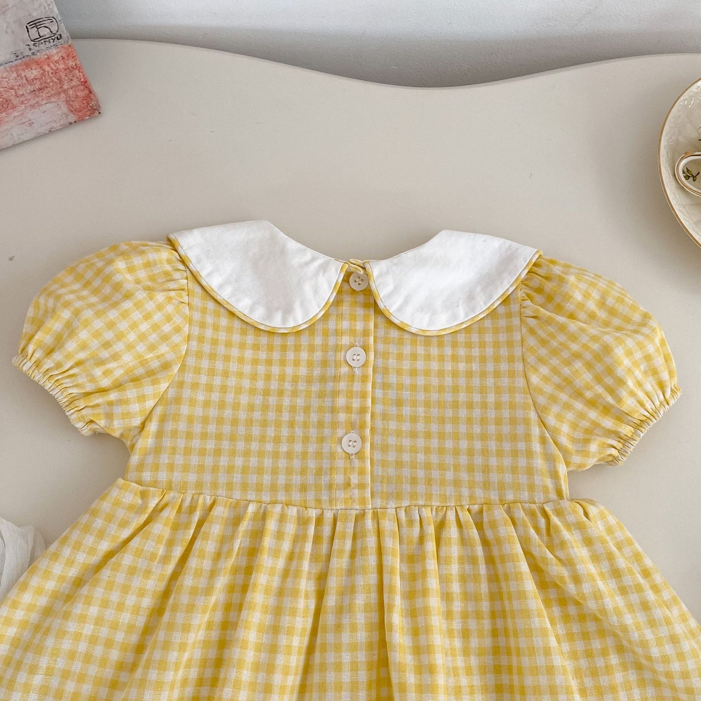 Summer Arrival Baby Girls Short Sleeves Animals Pattern Plaid Bodysuit Dress, MyKids-USA®, Baby & Children's Dresses, MyKids-USA -  -  -  -  -  -  - .