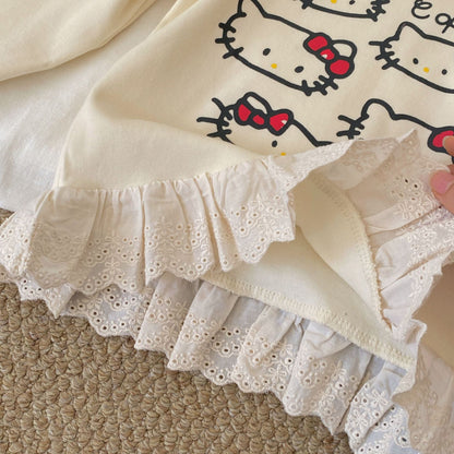 Arrival Spring Baby Kids Girls Cartoon and Letters Pattern Top, MyKids-USA®, Baby & Toddler Tops, MyKids-USA -  -  -  -  -  -  - .