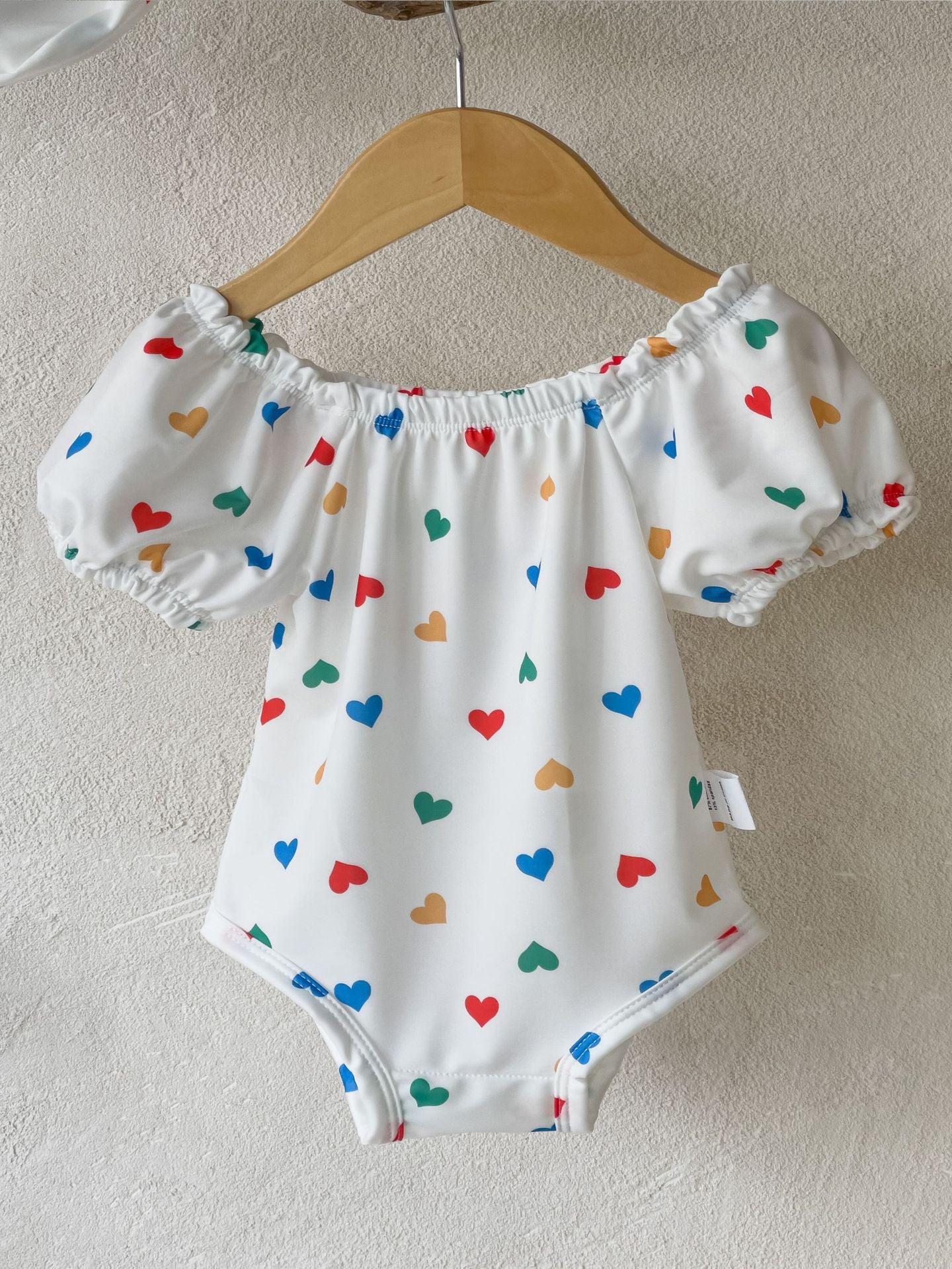 Arrival Girls’ Hearts Pattern Swimwear with Hat Set, MyKids-USA®, Baby & Toddler Swimwear, MyKids-USA -  -  -  -  -  -  - .