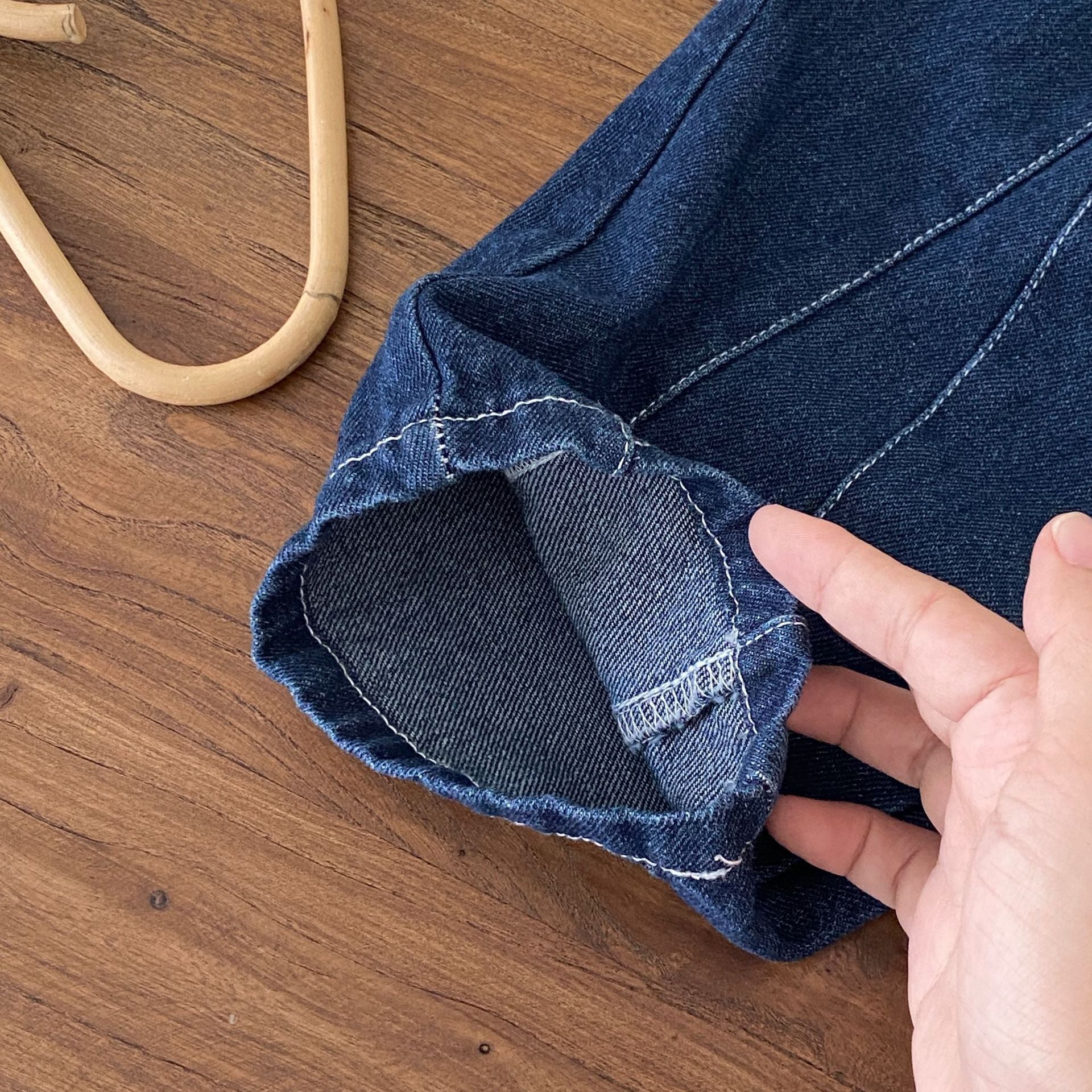 Autumn and Spring Arrival Casual American Style Color Patchwork Denim Pants, MyKids-USA®, Jeans, MyKids-USA -  -  -  -  -  -  - 