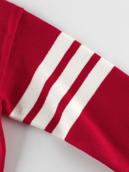 Baby Boys And Girls Kids Cute Teddy Bear Cartoon Long Striped Sleeve Knitwear Pullover, MyKids-USA®, Baby & Toddler Outerwear, MyKids-USA -  -  -  -  -  -  - 