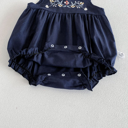 Summer Arrival Baby Girls Sleeveless Flowers Pattern Bodysuit, MyKids-USA®, Baby & Children's One-Pieces, MyKids-USA -  -  -  -  -  -  - .