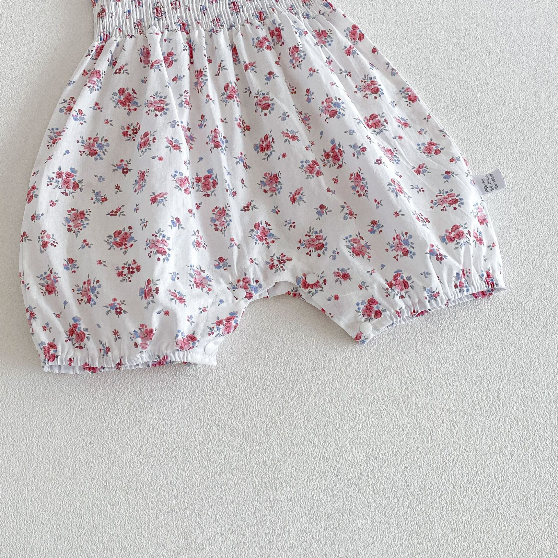 Summer Arrival Baby Girls Sleeveless Floral or Solid Color Strap Rompers, MyKids-USA®, Baby & Children's One-Pieces, MyKids-USA -  -  -  -  -  -  - .