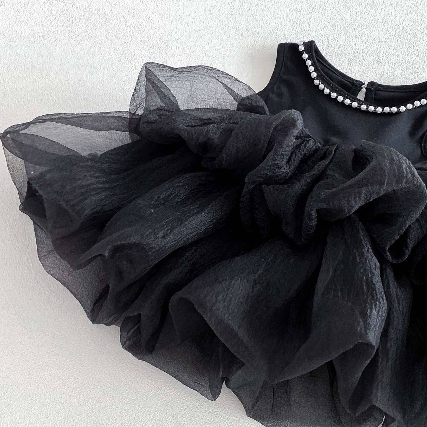 Summer Arrival Sleeveless Black Beaded Dress for Stylish Girls, MyKids-USA®, Baby & Children's Dresses, MyKids-USA -  -  -  -  -  -  - .