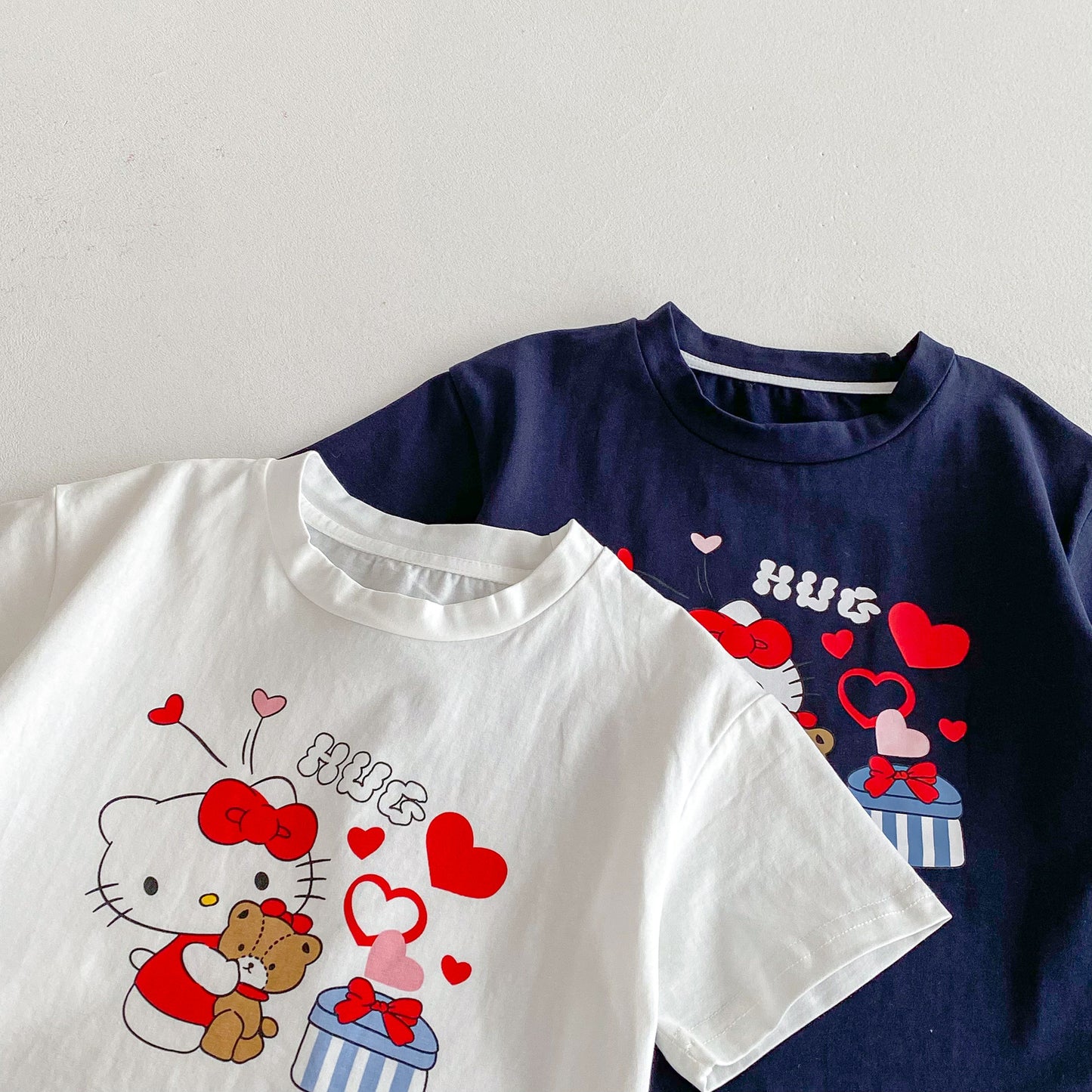 Summer Girls’ Cartoon and Letters Pattern T-shirt in European and American Style, MyKids-USA®, T-Shirts, MyKids-USA -  -  -  -  -  -  - .