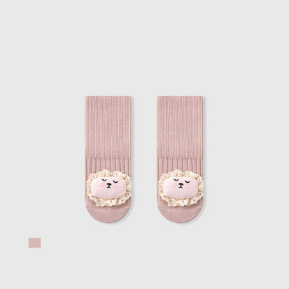 Autumn and Spring Baby Unisex Breathable Cute Cartoon Pattern Socks, MyKids-USA®, Baby & Toddler Socks & Tights, MyKids-USA - Size/Age - S (0-1Y) - Color - Light Pink -  -  - TR2511192229-D