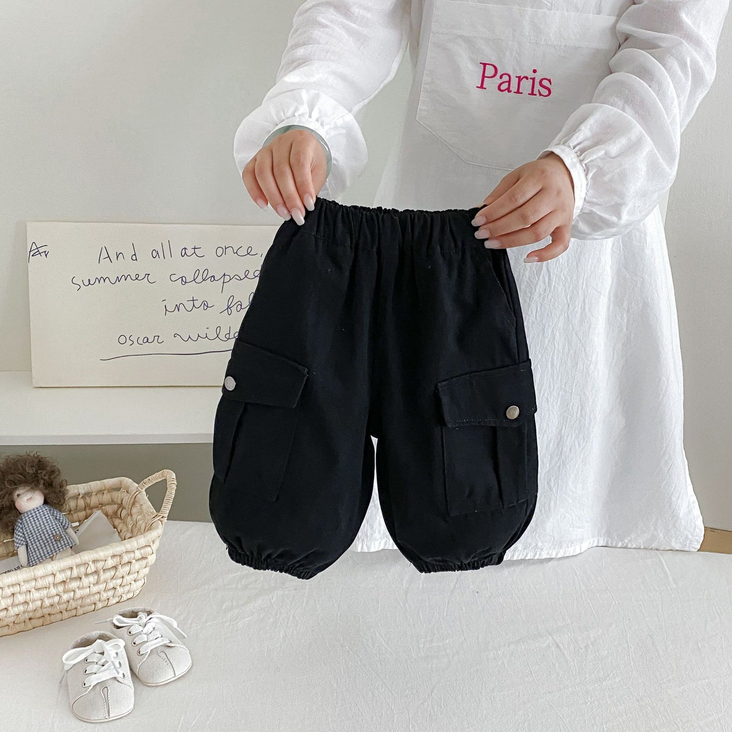 MyKids-USA® Arrival Spring Autumn Boys Cargo Pants