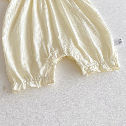 Summer Arrival Baby Girls Short Sleeves Crew Neck Flowers Pattern Rompers, MyKids-USA®, Baby One-Pieces, MyKids-USA -  -  -  -  -  -  - .