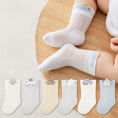 Summer and Spring Baby Boys and Girls Cute Animals Cartoon Pattern Socks 1 Lot=3-Pair Set, MyKids-USA®, Baby & Toddler Socks & Tights, MyKids-USA -  -  -  -  -  -  - .