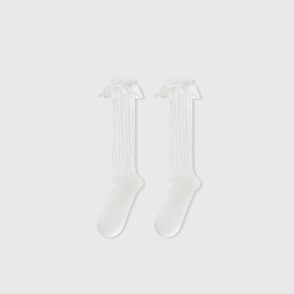 Summer and Spring Baby Kids Girls Breathable Lace Decorated Stockings